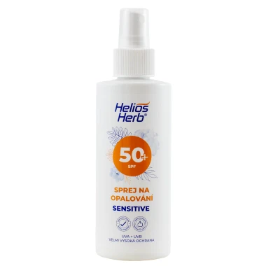 Helios Herb Sprej na opalování sensitive SPF 50+ 200 ml