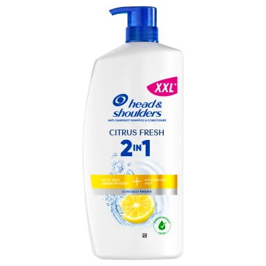 Head & Shoulders Citrus Fresh 2v1 Šampon a kondicionér proti lupům 800 ml