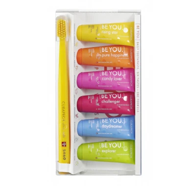 CURAPROX BE YOU Combipack Set zubní pasty s kartáčkem