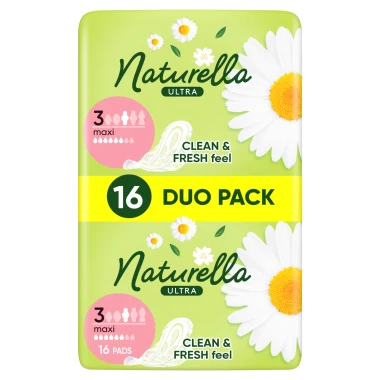Naturella DuoSuper Hygienické vložky s křidélky 16 ks