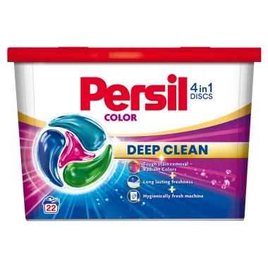 Persil Discs 4in1 Deep Clean Color Kapsle na barevné prádlo 22 PD