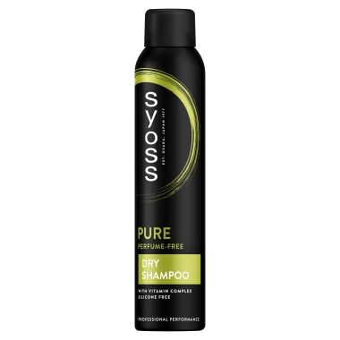 Syoss Pure suchý šampon bez parfému a silikonů 200ml