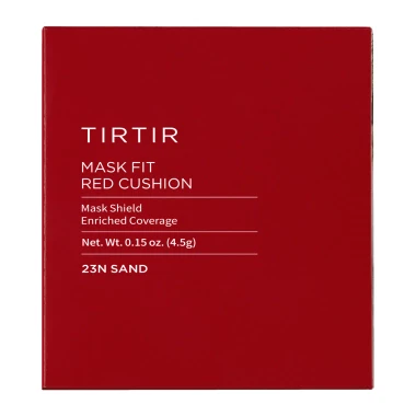 Tirtir Mask Fit Red Cushion 23N Sand Mini kompaktní make-up v houbičce 4,5 g