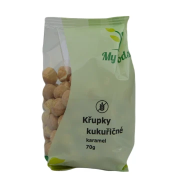 Křupky kukuřičné karamel 70g
