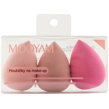 Mooyam sada houbiček na make-up 3 ks
