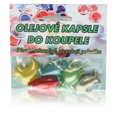 Since 1995 Atlantic Olejové kapsle do koupele zvířátka 5 ks