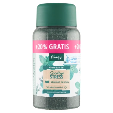 Kneipp Goodbye Stress sůl do koupele 600g