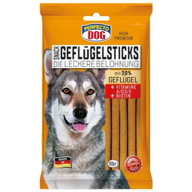 Perfecto Dog Tyčinky drůbeží 15 ks