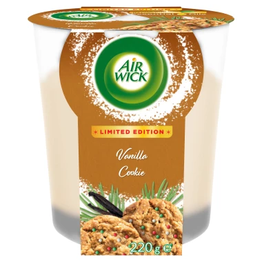 Air Wick svíčka - Vanilkové cukroví 220 g