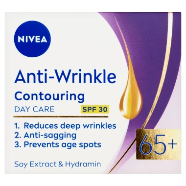 Nivea Denní krém pro zlepšení kontur 65+ OF 30 50 ml