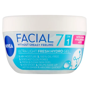 Nivea Facial Ultra lehký svěží hydratační gel na obličej 100 ml
