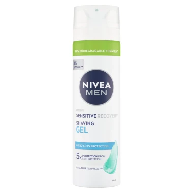Nivea Men Sensitive Recovery Gel na holení 200ml