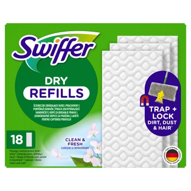 Swiffer Sweeper Prachovky na podlahu 18 ks