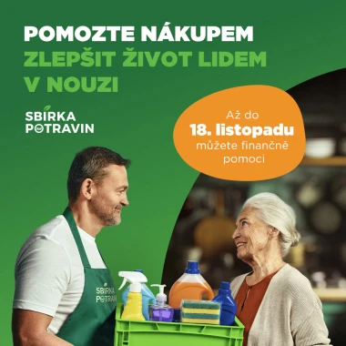 Poukaz potravinová sbírka podzim 2025