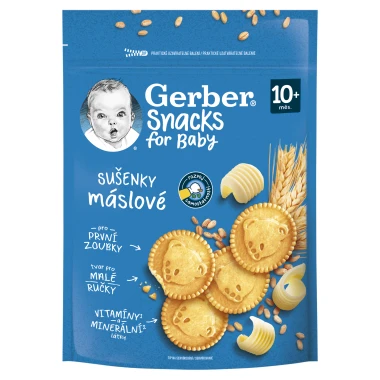 GERBER Snacks máslové sušenky 180 g