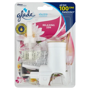 Glade Electric Scented Oil Relaxing Zen Elektrický tekutý osvěžovač vzduchu 20 ml