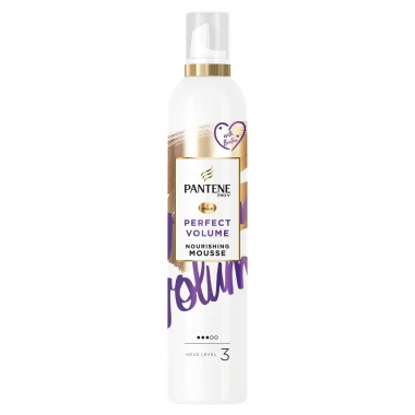 Pantene Pro-V Perfect-Volume vyživující pěna na vlasy ochrana proti působení tepla s biotinem 200 ml