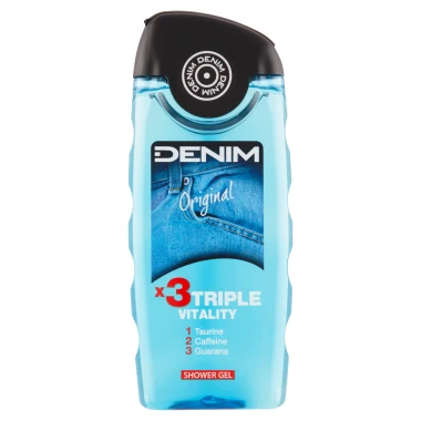 Denim Original revitalizační a osvěžující sprchový gel 250 ml