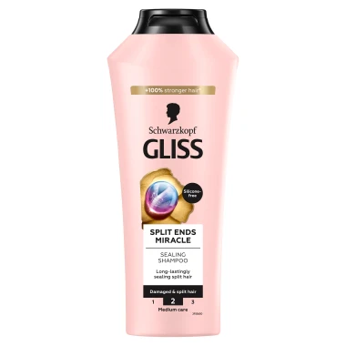Schwarzkopf Gliss Split Ends Miracle Zacelující šampon 400ml