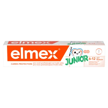 elmex® Junior zubní pasta pro děti ve věku 6-12 let 75 ml