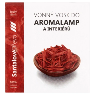 Vonný vosk do aromalamp a interiérů santalové dřevo 8 ks