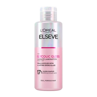 L'Oréal Paris Elseve Glycolic Gloss oplachová péče s kyselinou glykolovou, 200 ml