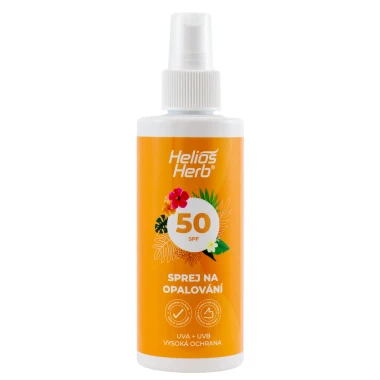Helios Herb Sprej na opalování SPF 50 200 ml