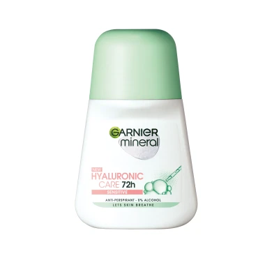 Garnier Mineral Hyaluronic Ultra Care roll-on antiperspirant, 50 ml
