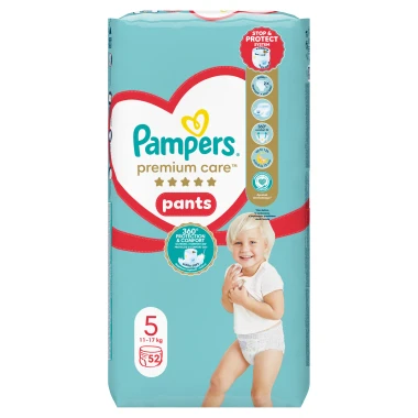 Pampers Premium Care Pants, vel. 5, 52 ks