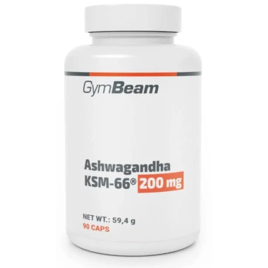 GymBeam Ashwagandha KSM-66 90 kapslí