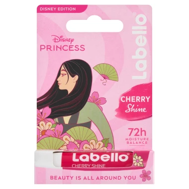 Labello Cherry Shine Tónovací balzám na rty - Limited Disney Princess Edition 4,8 g