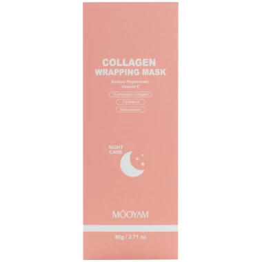 Mooyam Collagen Wrapping Mask noční slupovací maska s kolagenem 80 g