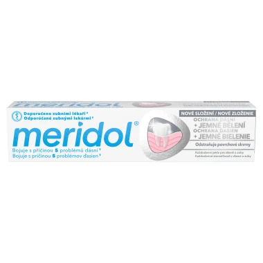 meridol® Gum Protection & Gentle White zubní pasta pro ochranu dásní a jemné bělení 75 ml