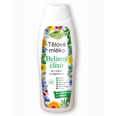 Bione Bylinný elixír Tělové mléko 500 ml