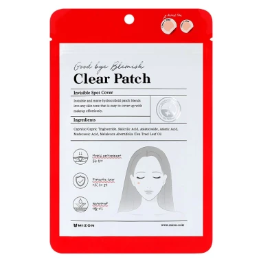 Mizon Good Bye Blemish Clear Patch Hydrokoloidní náplasti na akné 44 ks