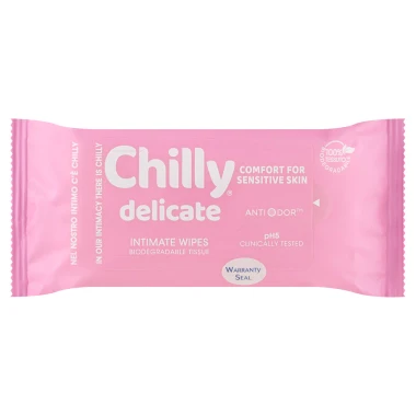 Chilly Delicate intimní ubrousky jemná péče 12 ks