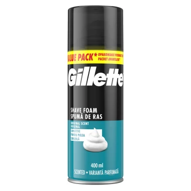 Gillette Classic Pěna na holení Sensitive pro muže 400 ml