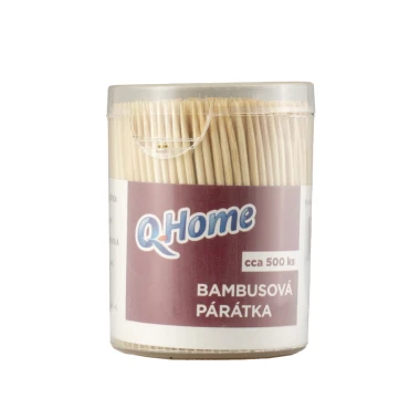 Q-Home Bambusová párátka 500 ks