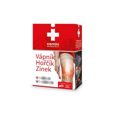 Cemio Vápník, Hořčík, Zinek 40 tablet
