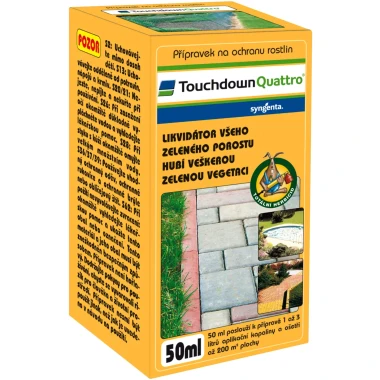 Touchdown Quattro likvidátor všeho zeleného porostu 50 ml