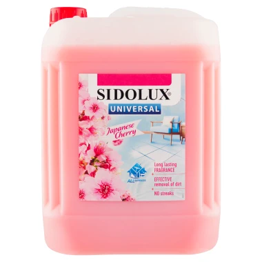 Sidolux Universal Japanese Cherry Prostředek na mytí všech omyvatelných povrchů 5 l