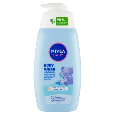 Nivea Baby Sprchový gel pro jemnou koupel 450ml