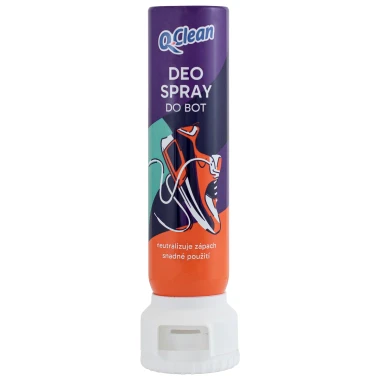 Q-Clean Deo sprej do bot 360° s nástavcem 100 ml