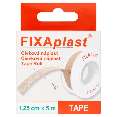 Fixaplast Cívková náplast 1,25cmx5m