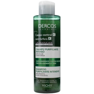 Vichy Dercos K Anti-Dandruff Deep Purifying šampon proti lupům 250 ml