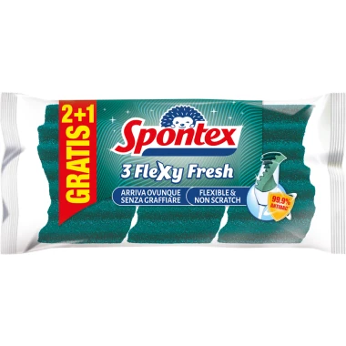 Spontex Flexy Fresh houbička 3 ks