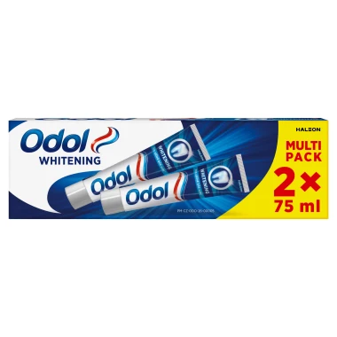 Odol Whitening zubní pasta s fluoridem 2 x 75 ml