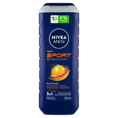 Nivea Men Sport 3 v 1 Sprchový gel 500 ml