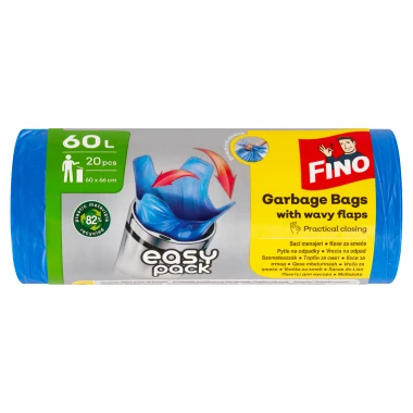 Fino Easy Pack pytle na odpadky 60l 20 ks