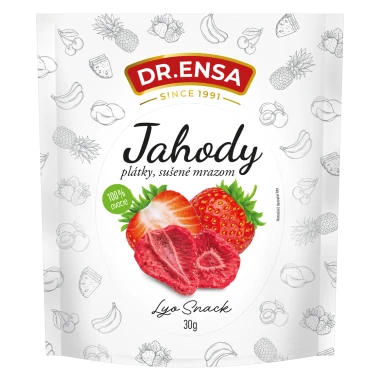 Dr. Ensa Jahody lyofilizované plátky, 30g